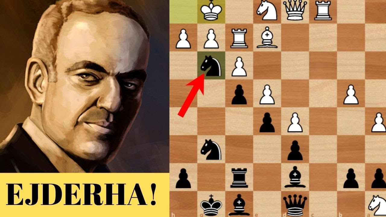 KASPAROV'UN EFSANE OYUNU - AT DEĞİL EJDERHA BU!