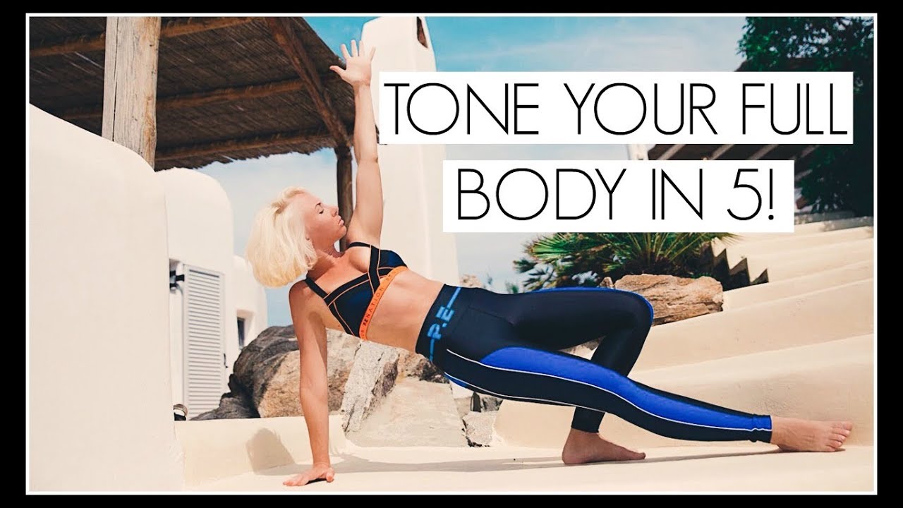 TONE YOUR FULL BODY IN 5! | Mykonos Workout