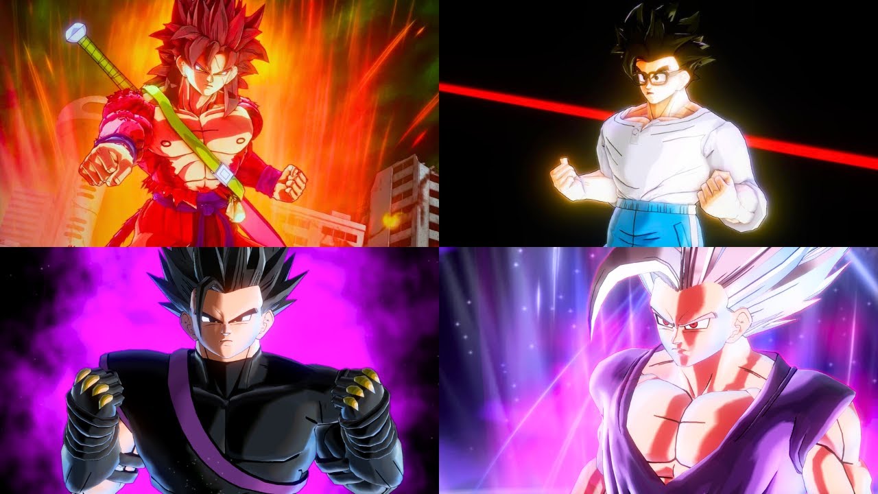 Best Modded Transformations/Awoken Skills and Ultimates for Gohan | Dragon Ball Xenoverse 2 Mods