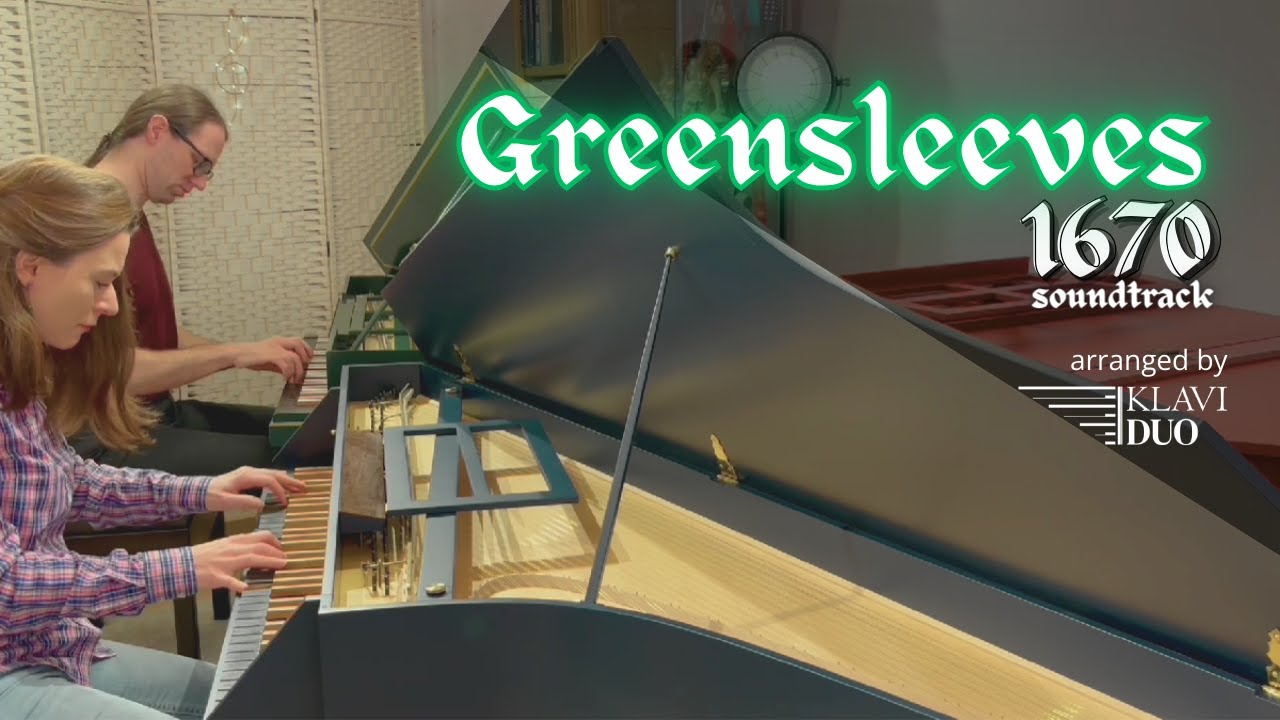 Greensleeves | 1670 Netflix soundtrack | the best acoustic cover by Klaviduo