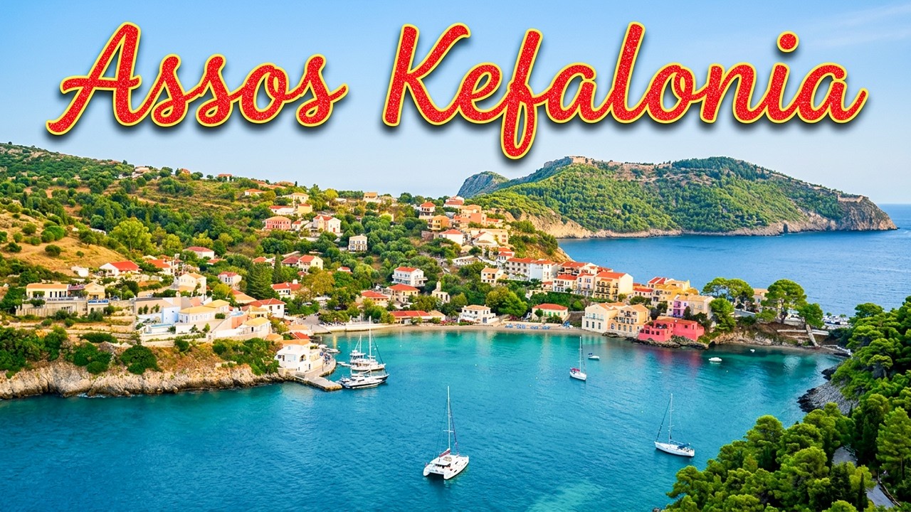 Kefalonia (Greece) - The Picturesque Assos with its Fortress