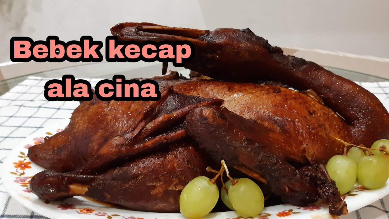 Resep bebek kecap ala cina // Braised duck chinese style