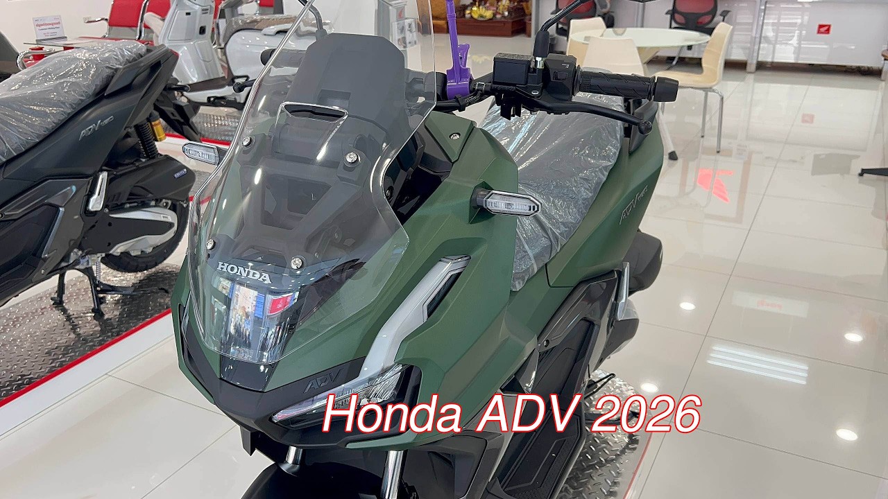 honda adv 160cc 2026 green color