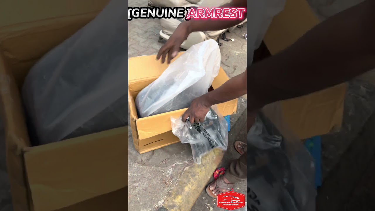 maruti genuine accessories  brezza 2023 armrest #unboxing #shorts #brezza #maruti #vashi #tending
