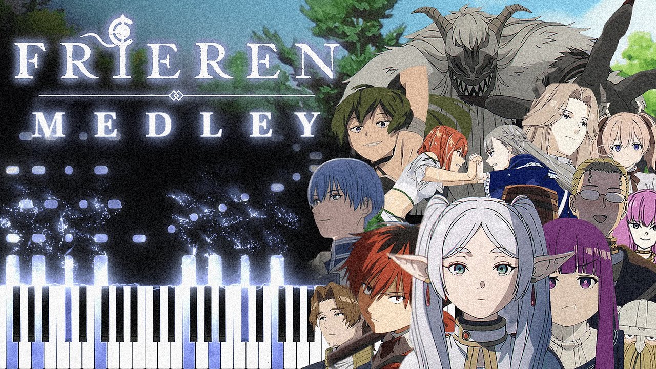 Frieren: Beyond Journey's End Piano Medley 🎹 [葬送のフリーレン🧙🏻‍♀️ - ピアノ]