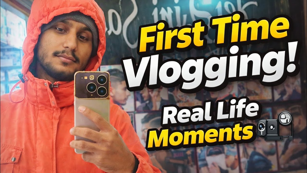 First time vlogs!Real life moment 📱