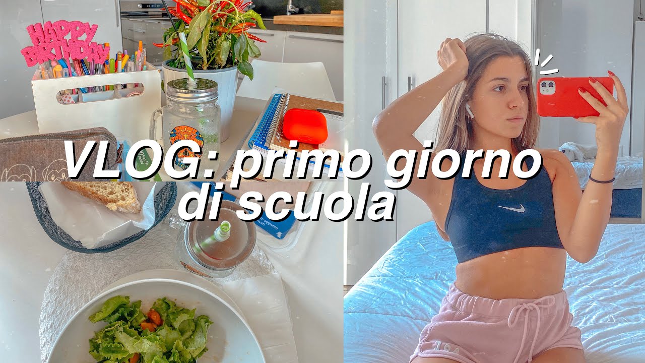 ricomincia la routine: scuola, patente, workout... | BACK TO SCHOOL #21