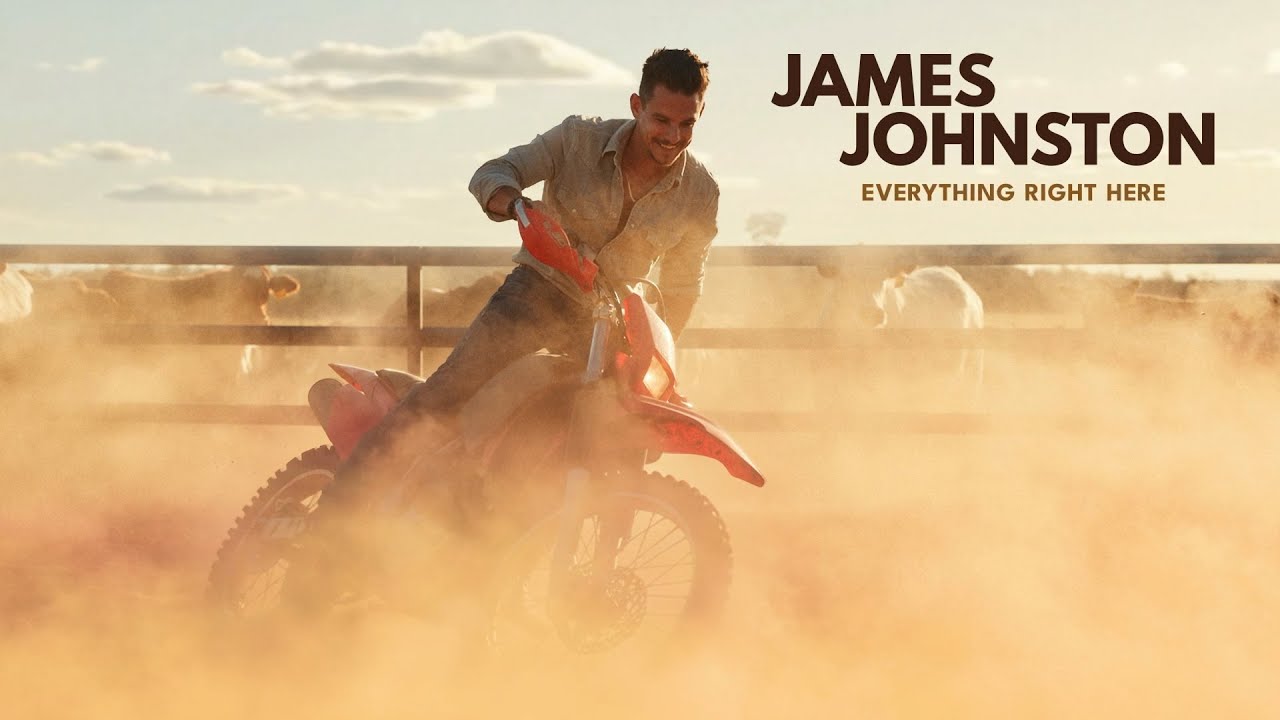 James Johnston - EVERYTHING RIGHT HERE (Lyric Video)