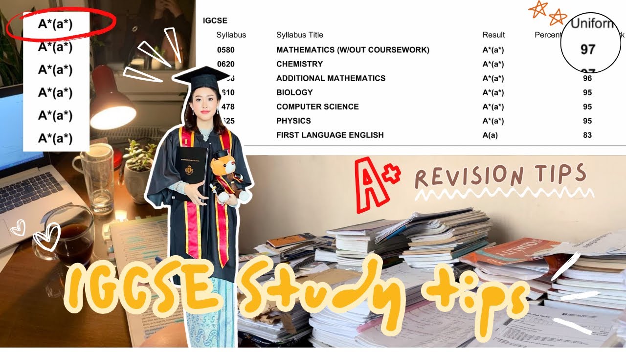 Советы по подготовке к IGCSE + советы по повторению 📚| Как я получила отличные оценки за IGCSE и ...