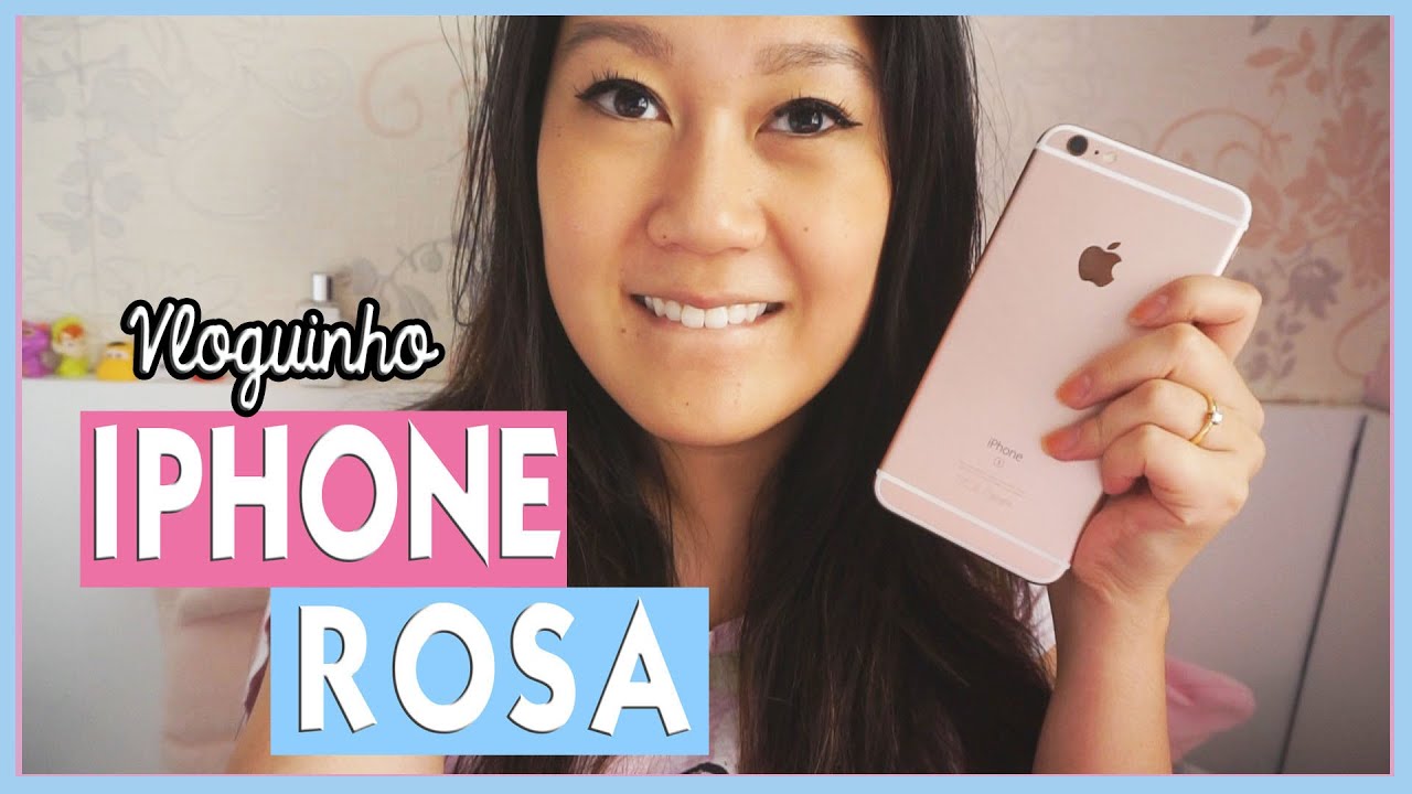 Abrindo Iphone 6s Plus Rosa ❤️ Vloguinho