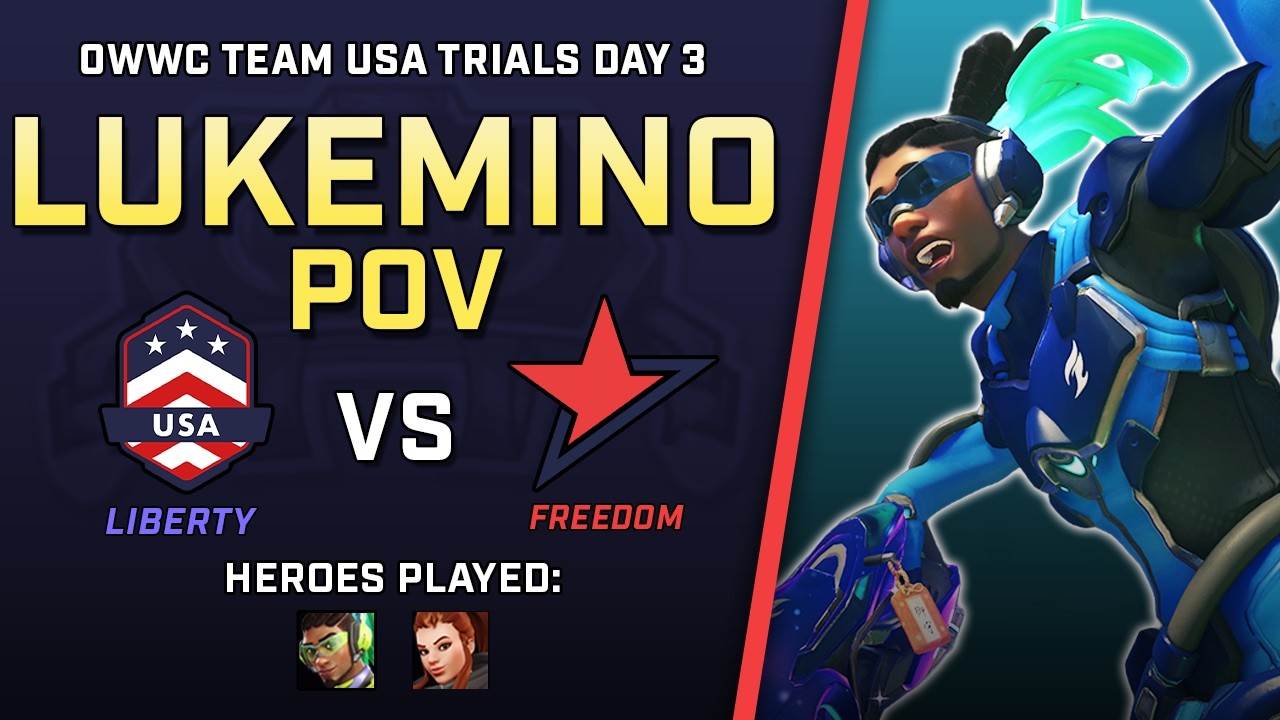 [ Lukemino ] Supersonic SPEED | Freedom vs Liberty | OWWC Team USA Trials Day 3
