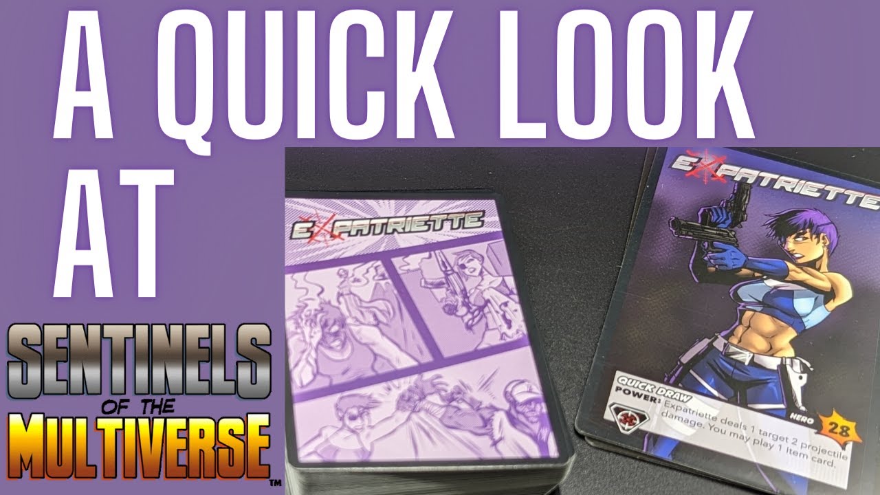 ExPatriette Character Breakdown | Sentinels of the Multiverse Definitive Edition