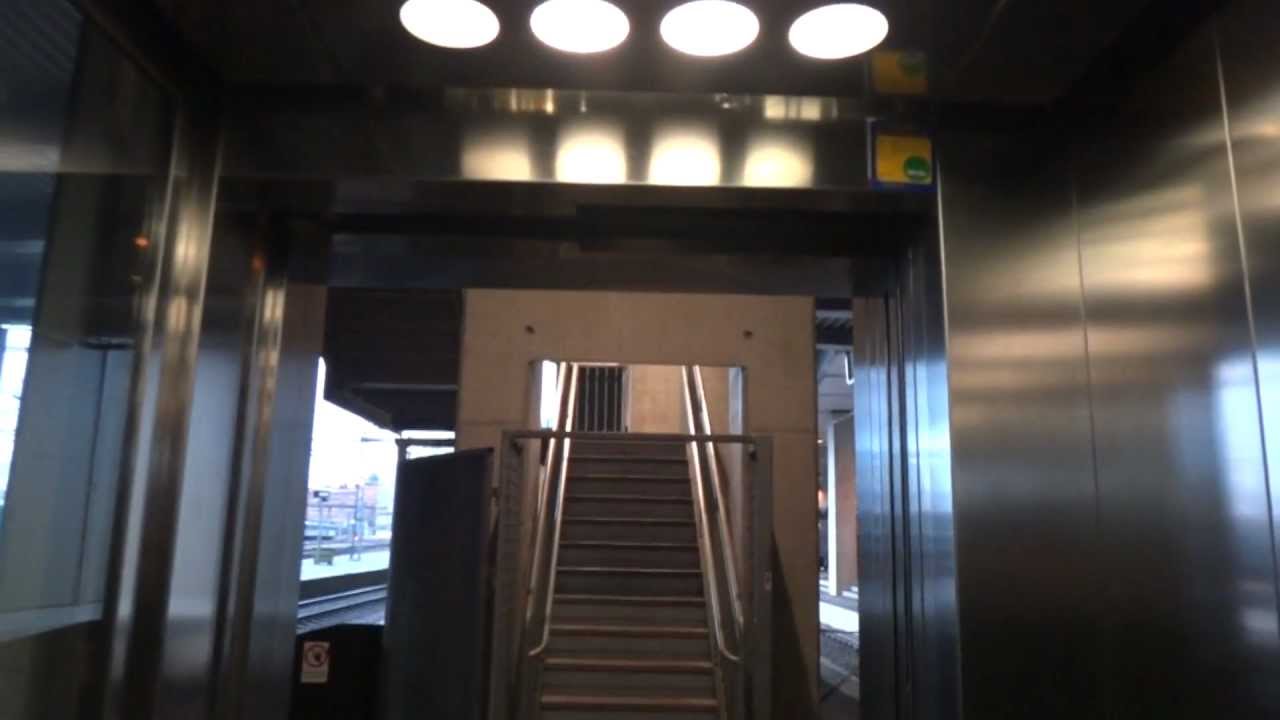 KONE MonoSpace MRL Traction elevator @ Stockholm Centralstation,  Stockholm, Sweden.