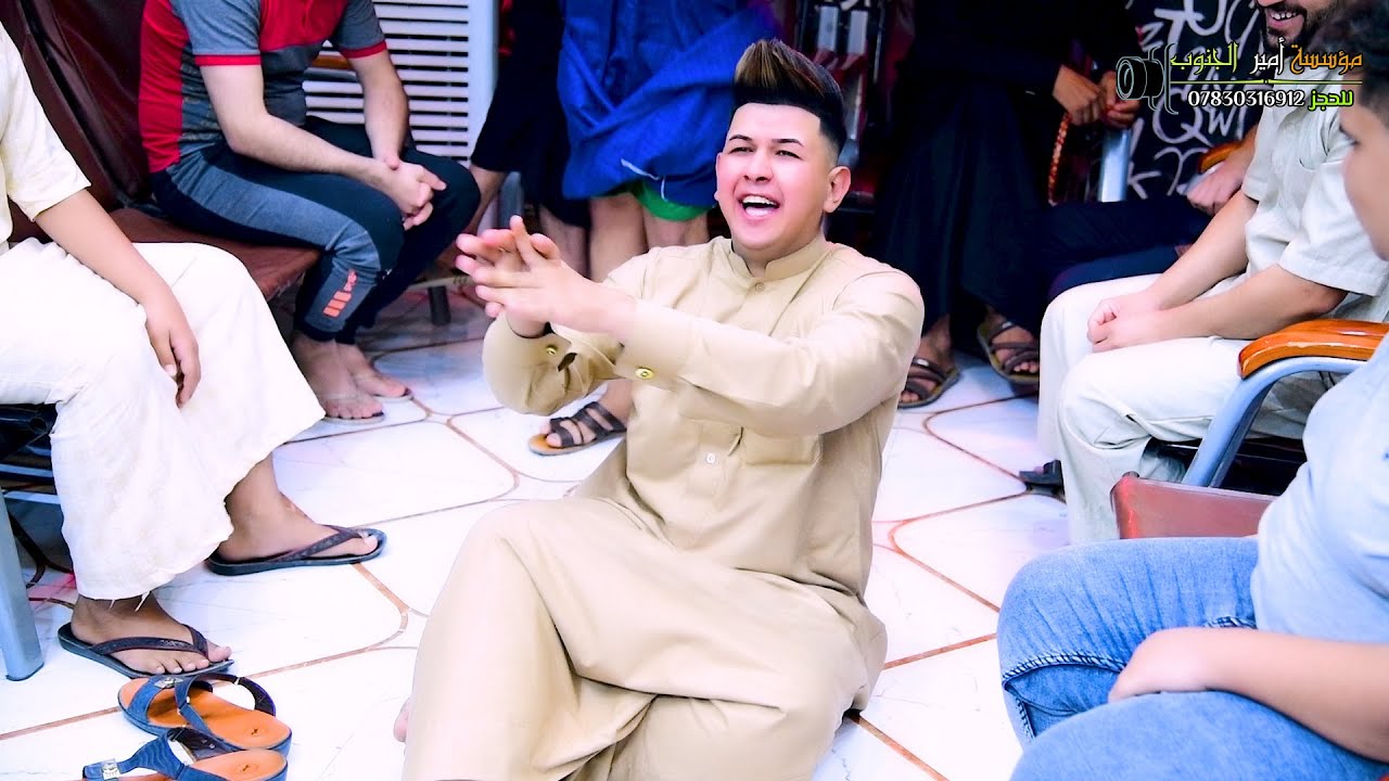 خطوبه تجنن شوف العريس شلون فرحان خطوبه الغالي(جوكي العبادي)الف مبرووك للحجز07830316912