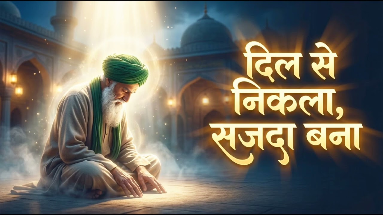 Dil Se Nikla Sajda Bana | Heart Touching Sufi Song | Emotional Spiritual Music