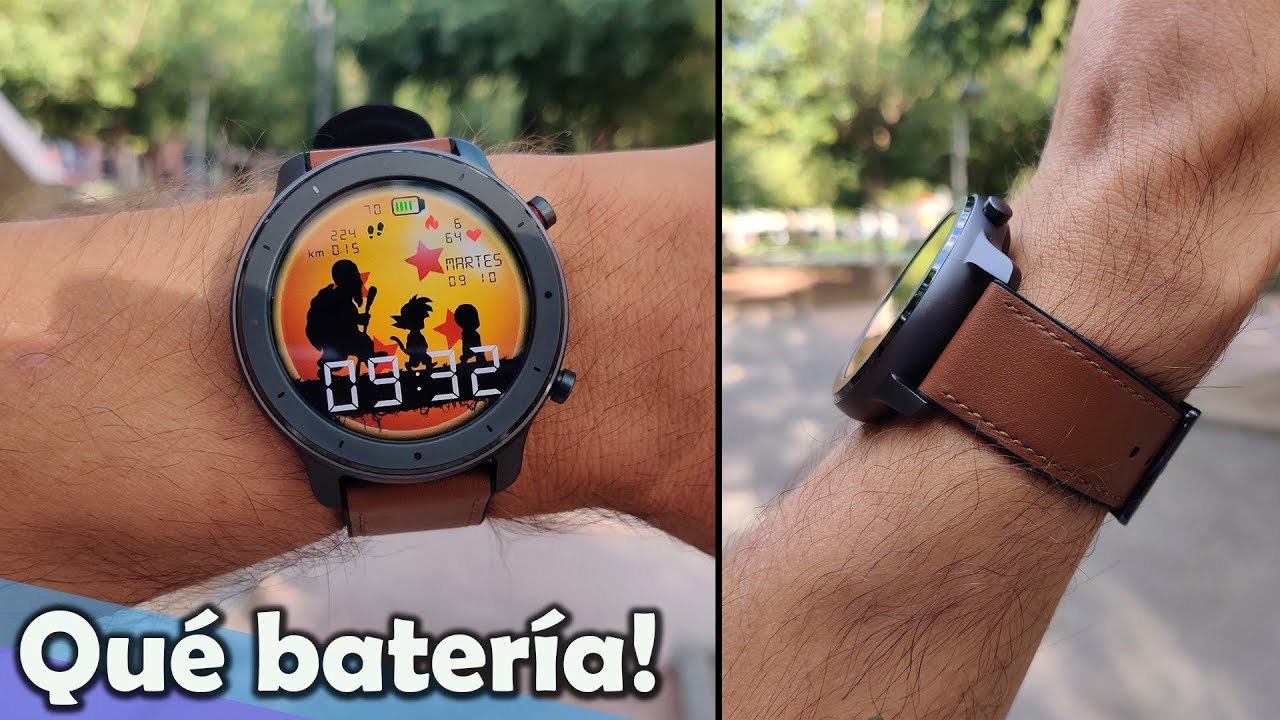 VAYA BATERÍA la del Amazfit GTR!! Primeros 14 días con él, BRUTAL!