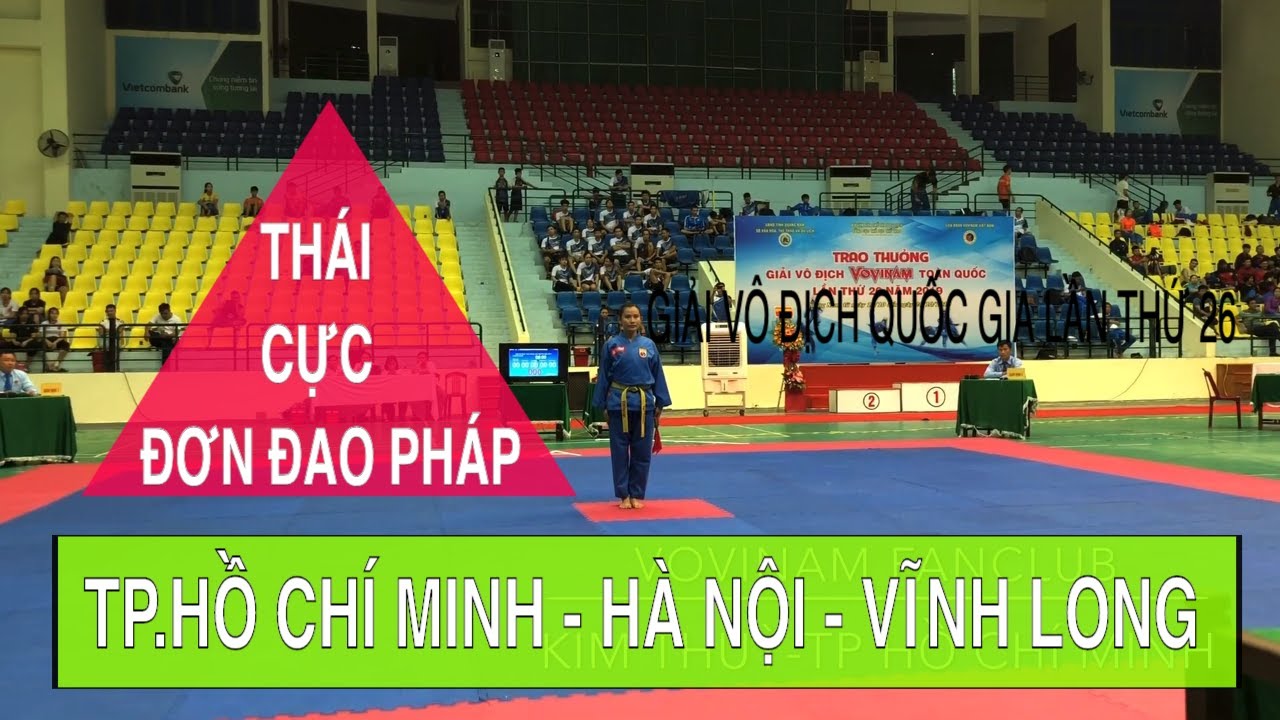 THÁI CỰC ĐƠN ĐAO PHÁP-GIẢI VÔ ĐỊCH QUỐC GIA LẦN THỨ 26 NĂM 2019 TẠI QUẢNG NAM #vovinam