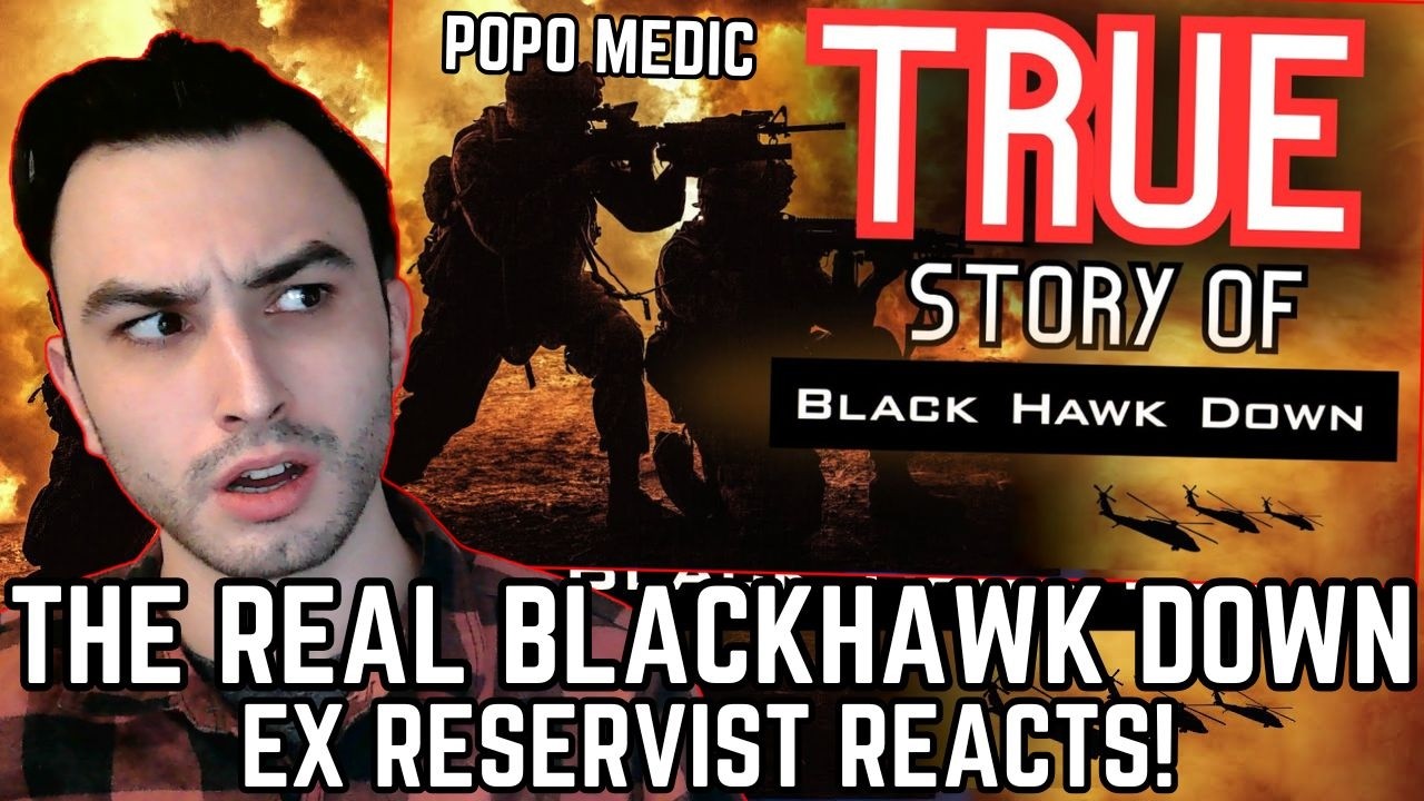 Ex Reservist Reacts to the TRUE Story of BLACK HAWK DOWN