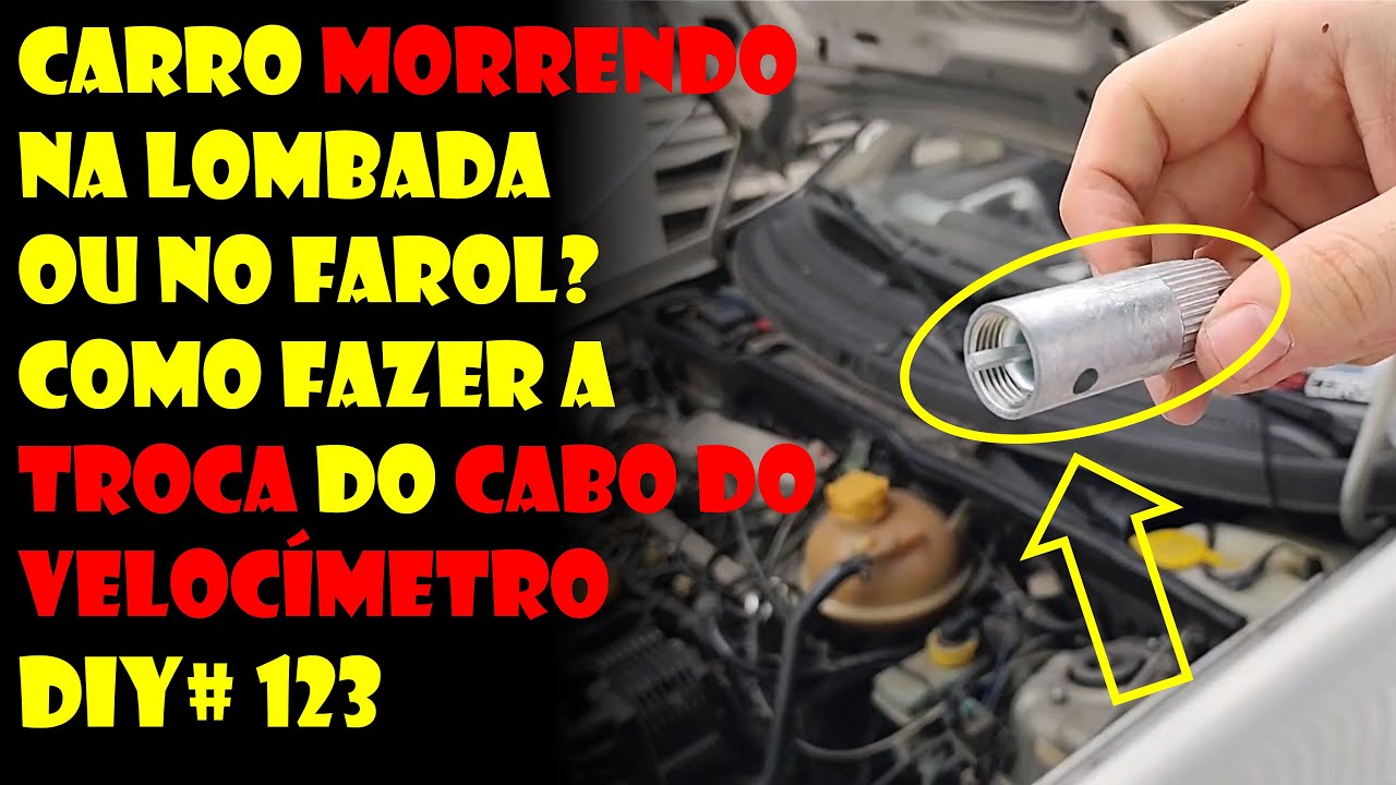 Carro Morrendo na Lombada ou Farol? Como Fazer a Troca do Cabo do Velocímetro | Dr. Corsa