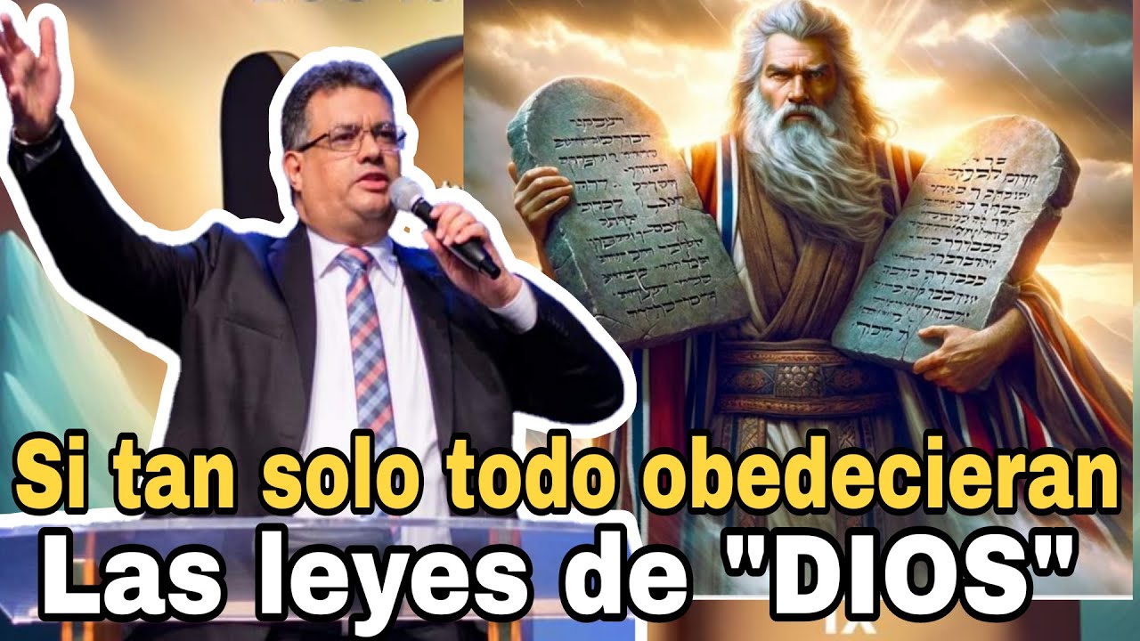 ☝Si tan solo todo obedecieran 📖😱Las leyes 📖 de 👉‼️Dios‼️👈🙇🏻‍♂️ Rev. Eduardo Masías #Diosdemilagros 