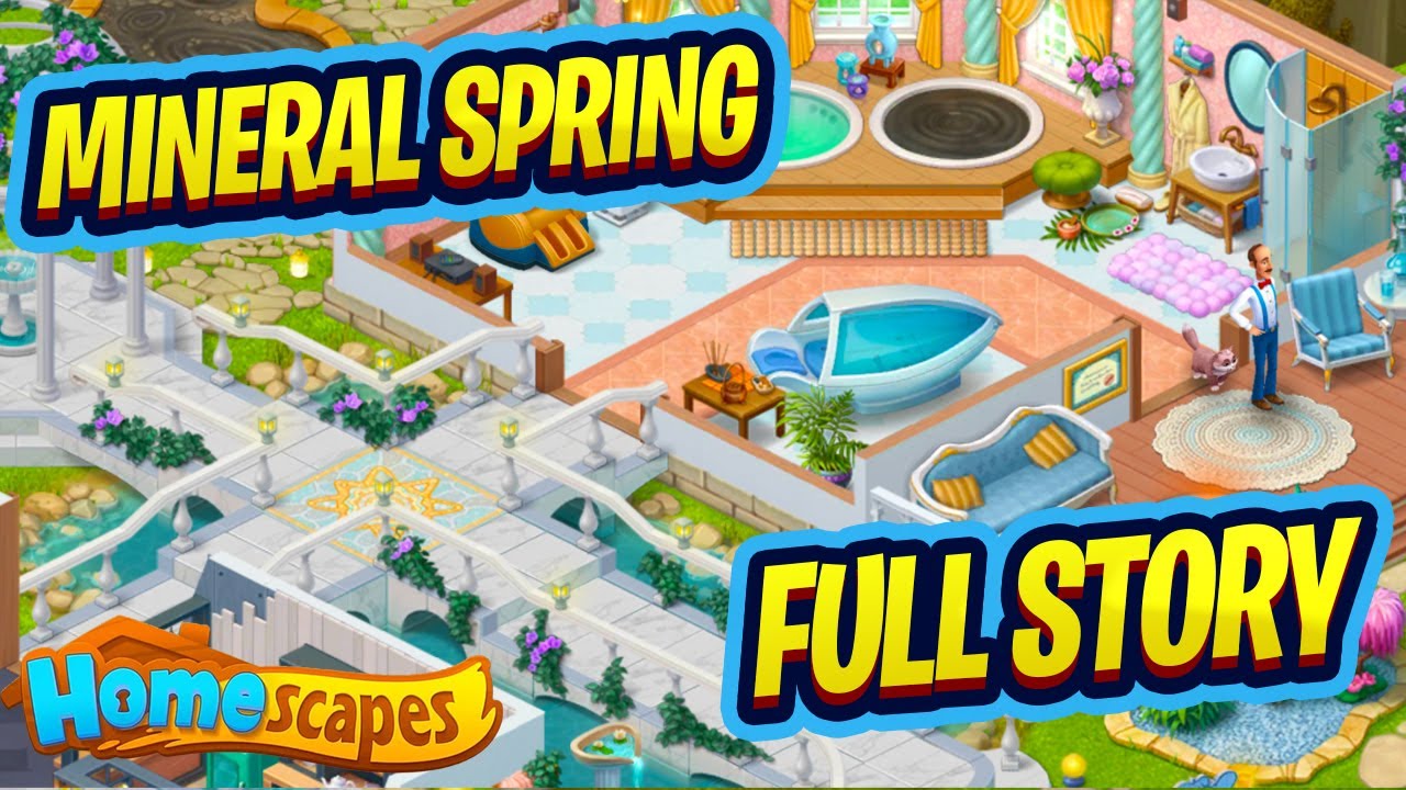 Homescapes Mineral Spring Area Full Story - Mountain Estate