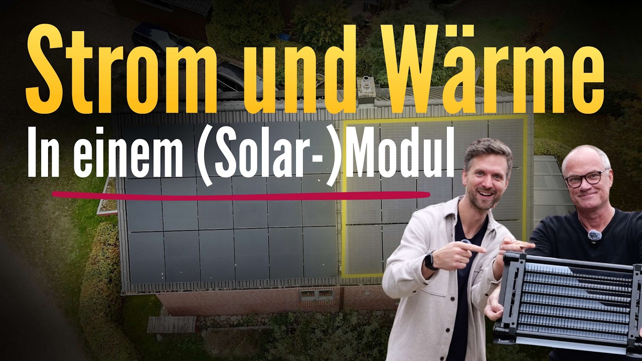 Dieses Solarmodul ersetzt deine Wärmepumpe! - PVT Modul erklärt!