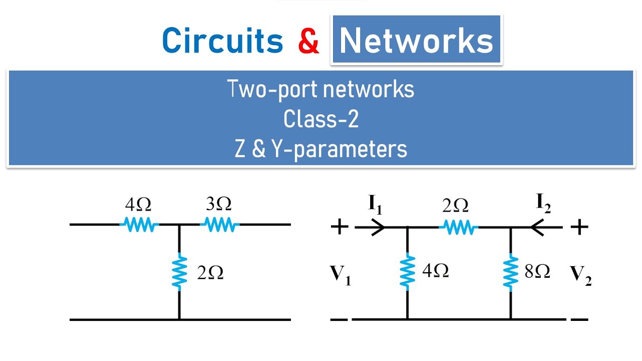 How to obtain Z parameters? How to calculate Z-parameters and Y- parameters?