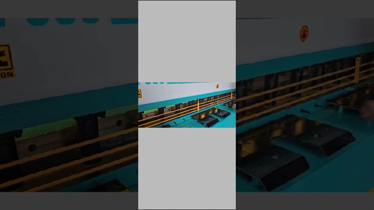 HYDRAULIC Nc SHEARING MACHINE#fabrication #machine #machinedcomponents #cnc #automobile #sheetmetal