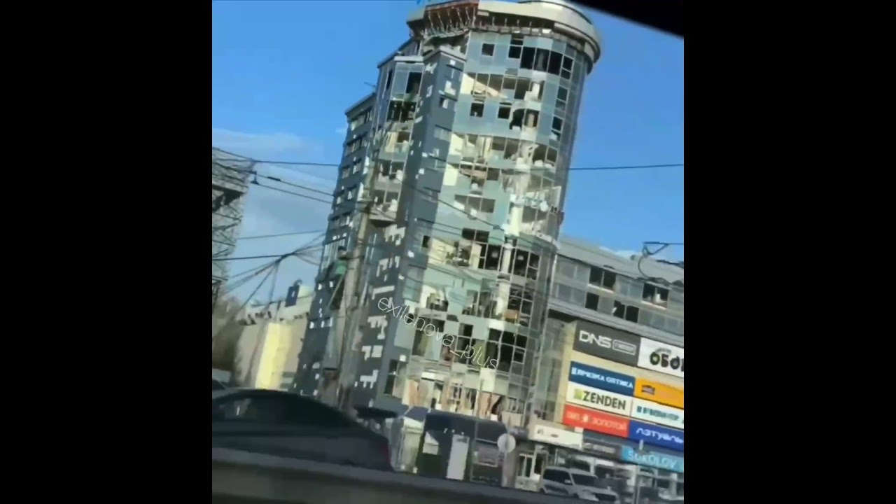 Russia's VNIIR-PROGRESS plant in Cheboksary after a nighttime missile and drone strike.