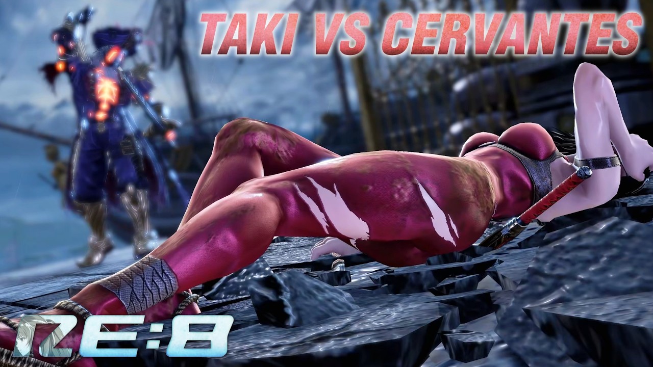 SOUL CALIBUR VI Free Camera | Taki (Lose) vs Cervantes – #8