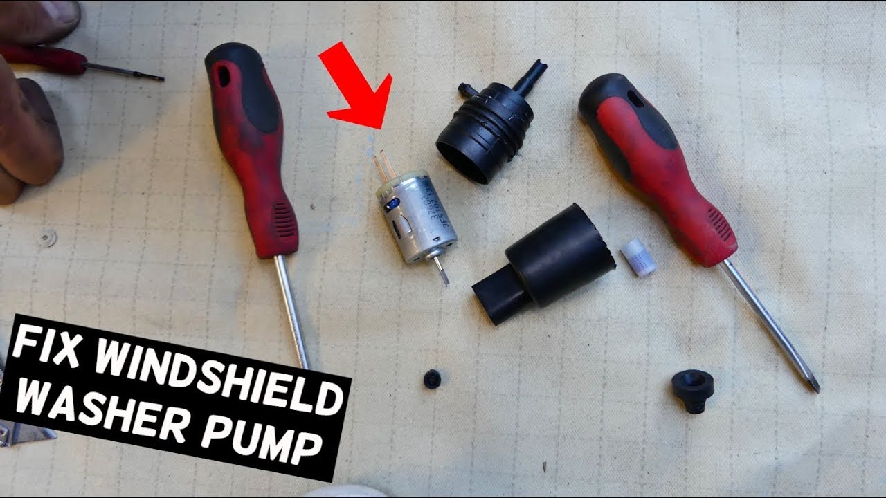 FIX WINDSHIELD WASHER PUMP