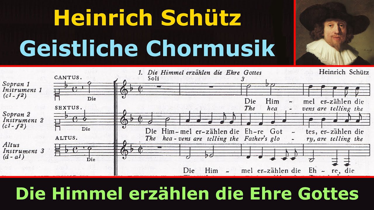 Heinrich Sch&uuml;tz - Die Himmel erz&auml;hlen die Ehre Gottes (Collegium Vocale Gent)