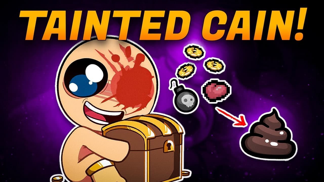 FABRICANDO ITENS com Tainted Cain | The Binding of Isaac: Repentance