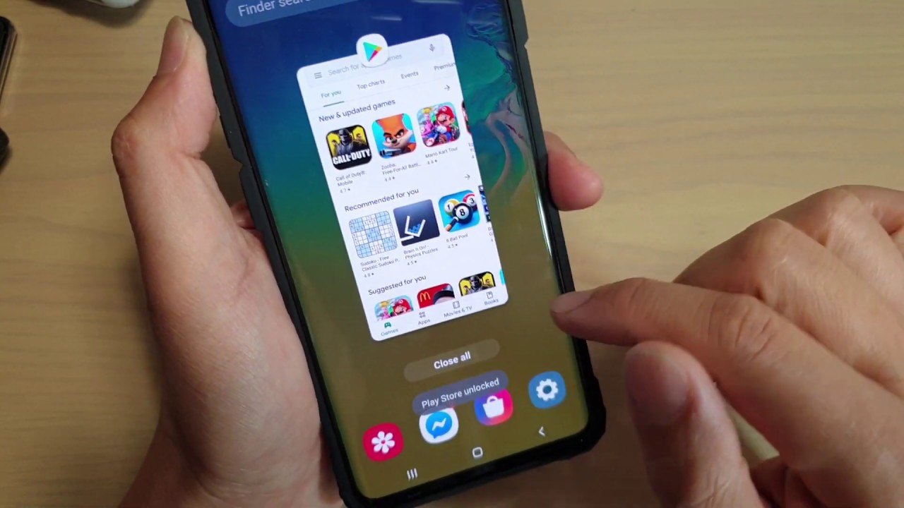 Galaxy S10 / S10+: How to Lock / Unlock This App in Recent Apps