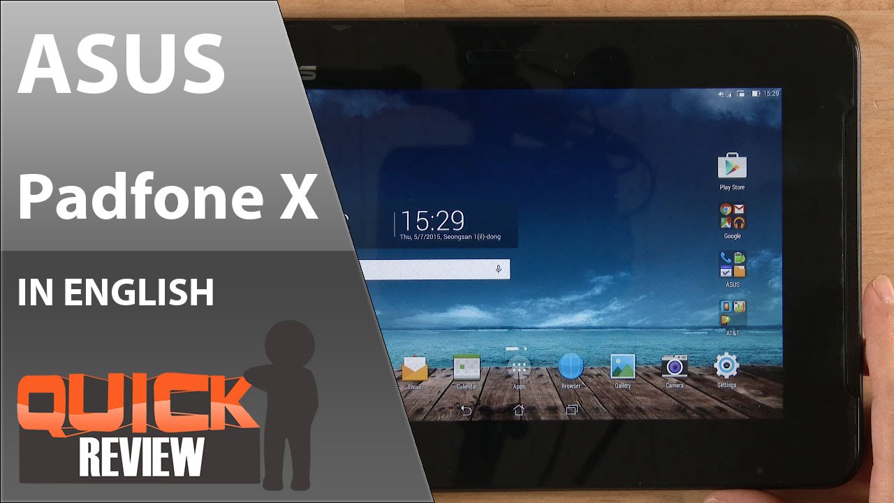 [EN] ASUS Padfone X Quick Review [4K]