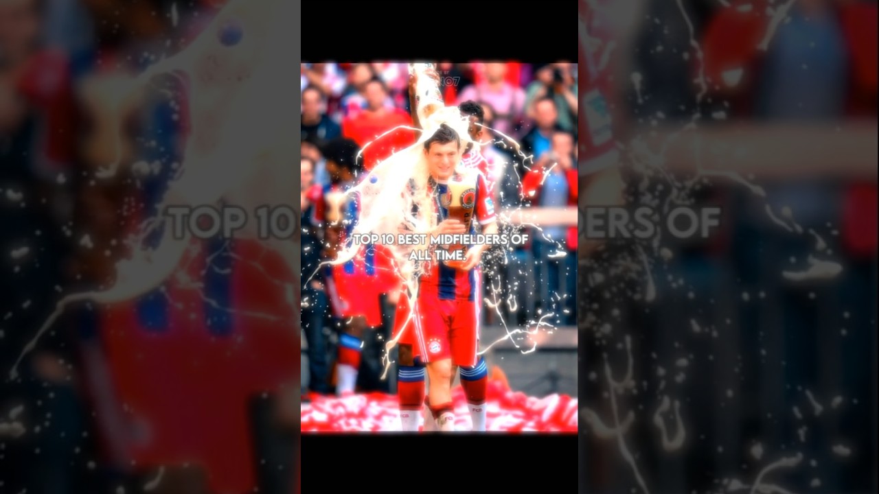 Top 10 Best Midfielders of all time 💀✨💫 || #shorts #football #edit #viral #dalimsharma