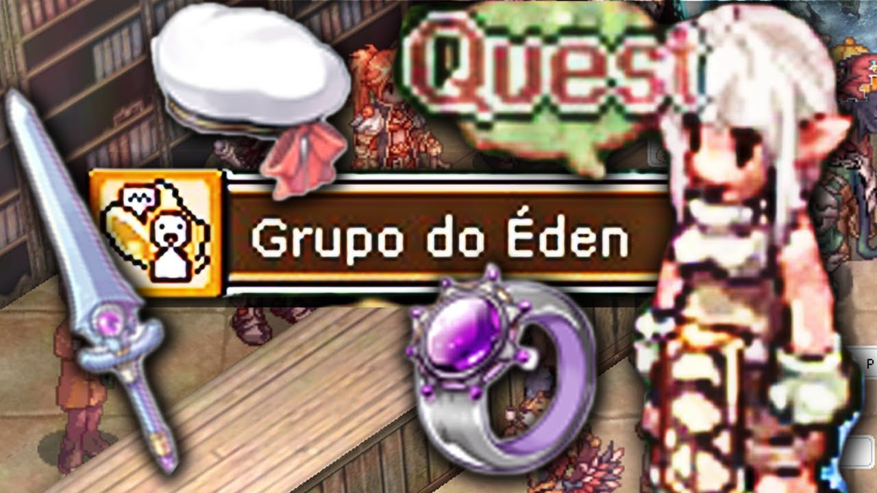 Como CONSEGUIR EQUIPAMENTOS INICIAIS no Ragnarok Latam! (QUEST DO GRUPO ÉDEN)