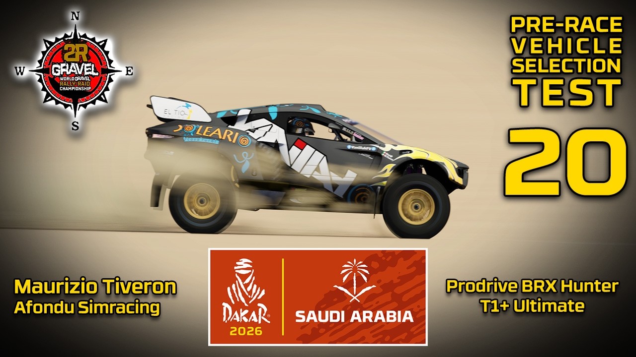 RW Gravel Dakar 2026 - TEST ::: Prodrive BRX Hunter
