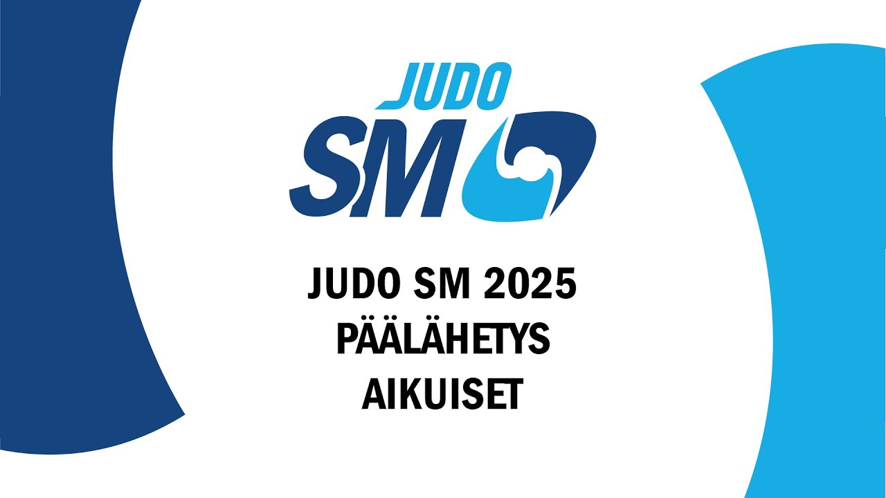 Judo SM 2025 / Aikuiset / Päälähetys selostuksella.