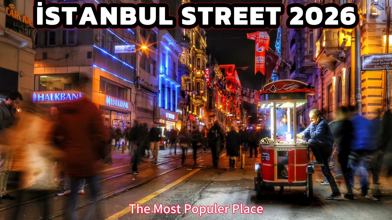 4K WALKING TOUR NİŞANTAŞI-TAKSİM SQUARE-İSTİKLAL STREET-GALATA TOWER