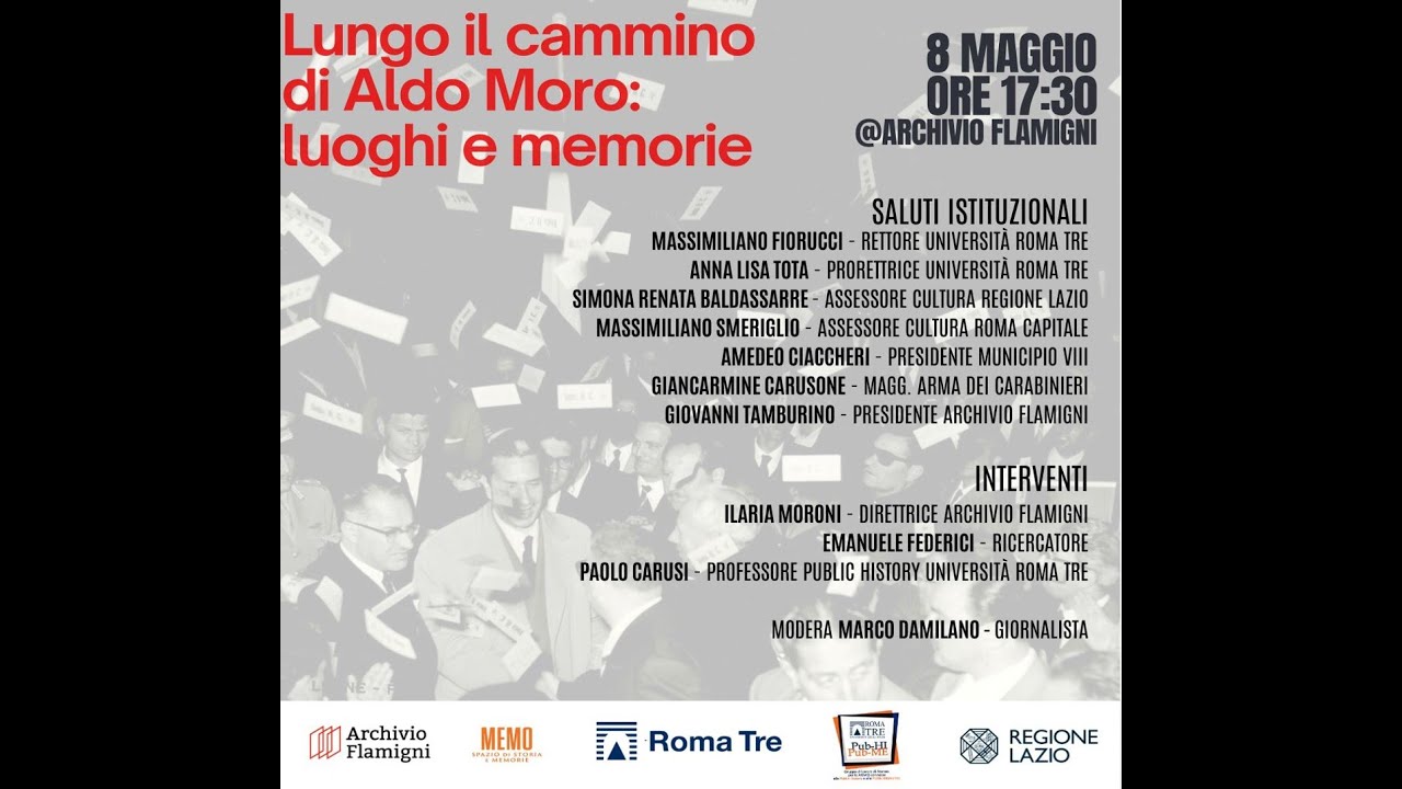 Lungo il cammino di Aldo Moro: luoghi e memorie