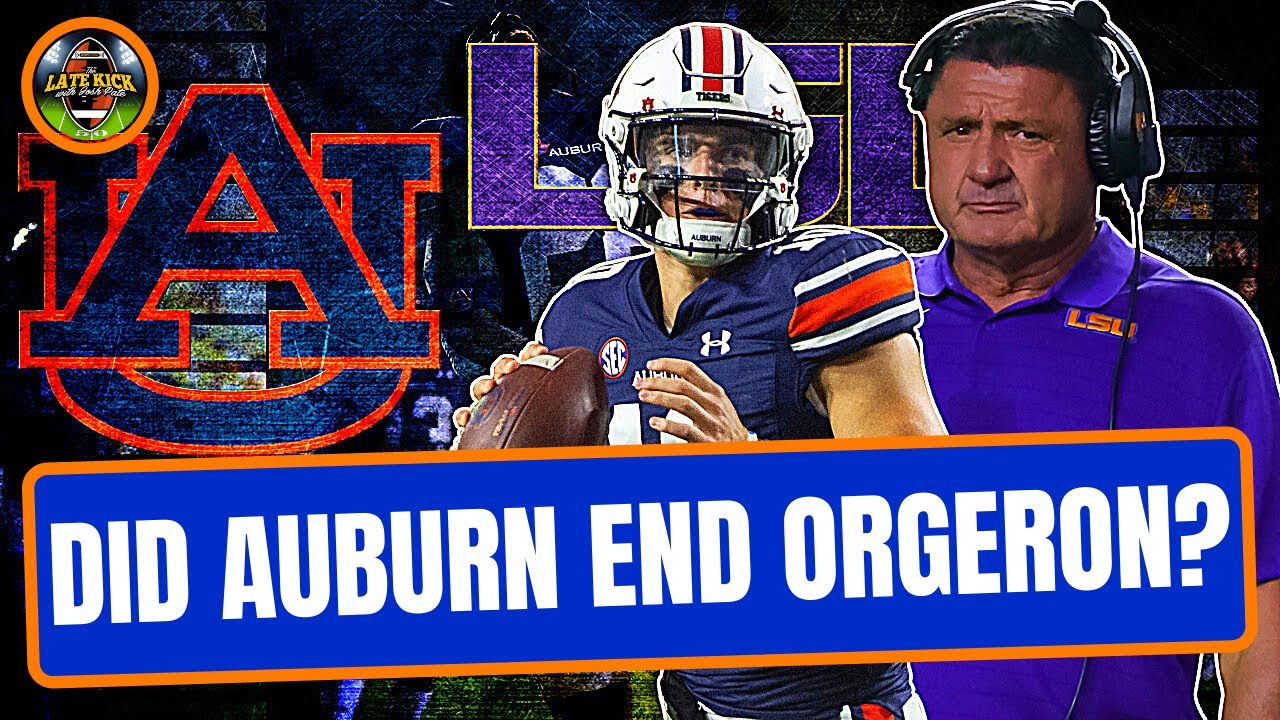 Auburn's Big Upset + Ed Orgeron In Trouble (Late Kick Cut)