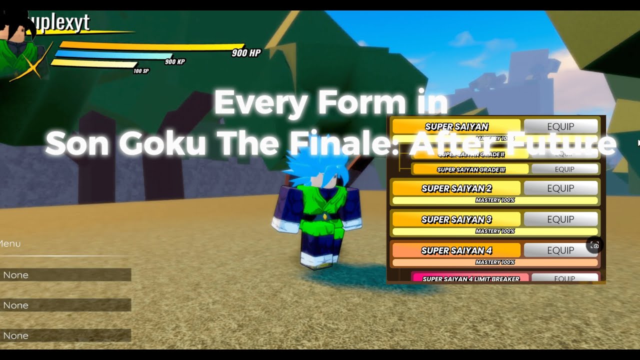 How to get every Form in 'Son Goku The Finale After Future'