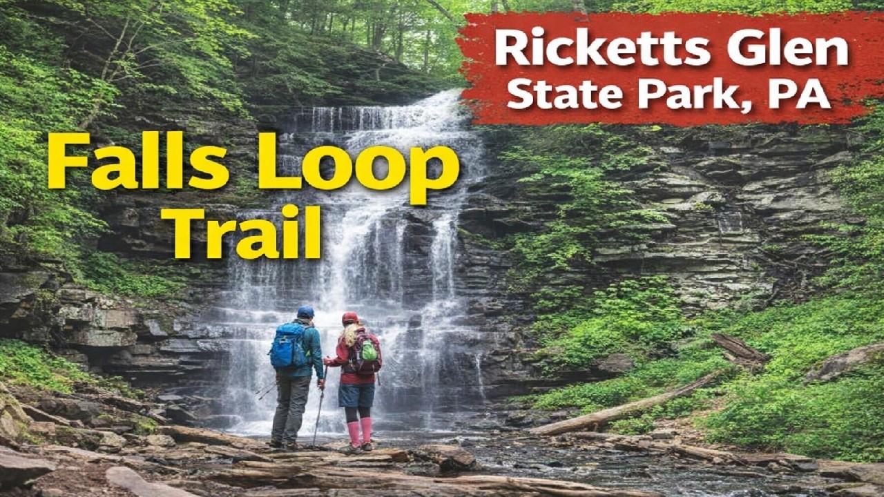 Falls Loop Trail Ricketts Glen State Park Over 20 Waterfalls in One Loop Trail!