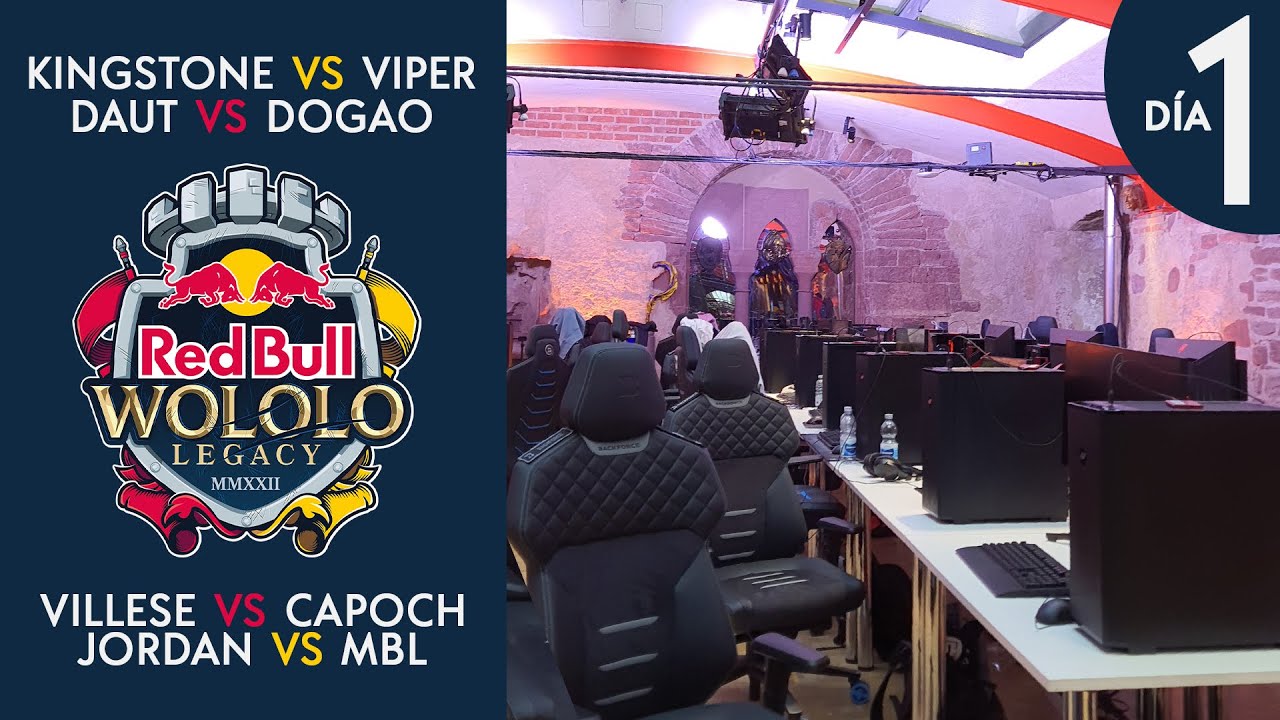 Día 1: RED BULL WOLOLO 6 desde el CASTILLO #aoe2