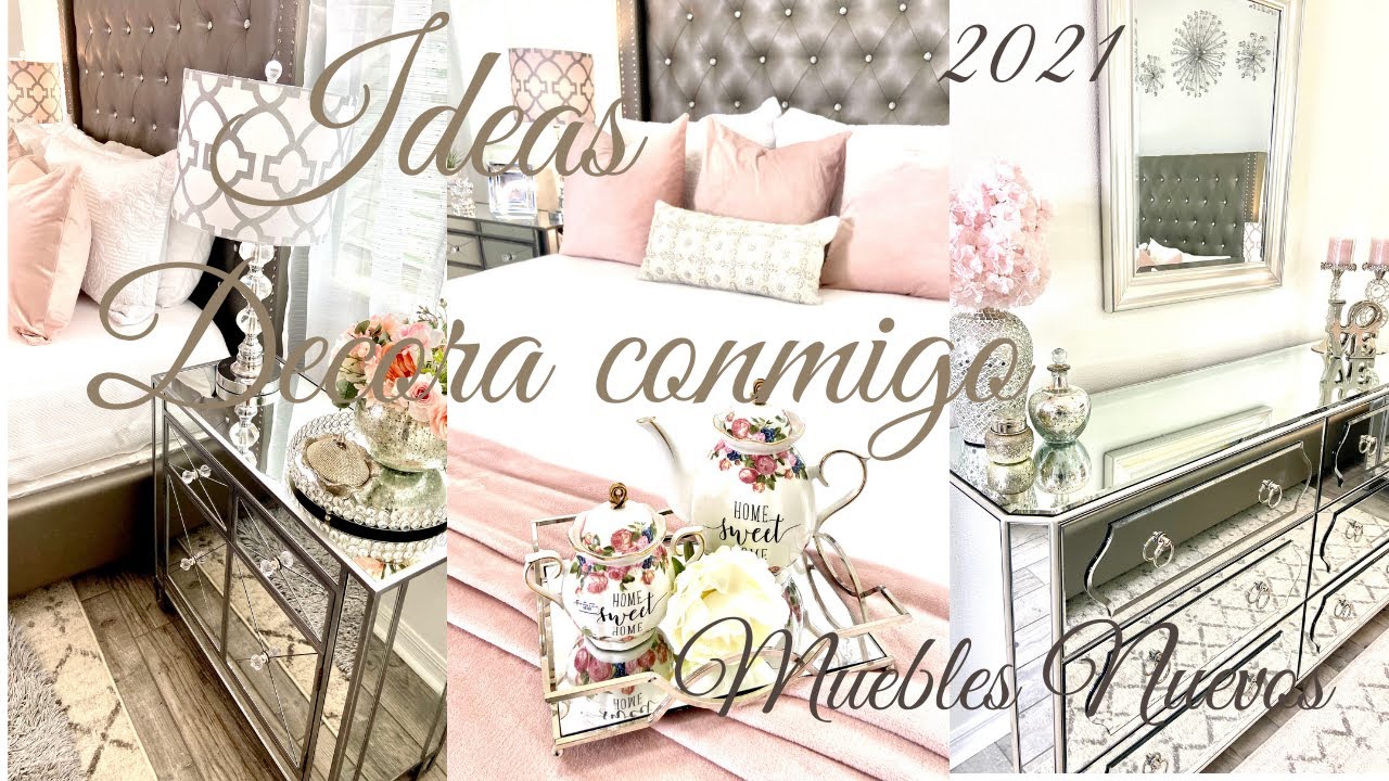 💎 DECORACIONES PARA EL HOGAR ⎟Estilo Glam ⎟Decoraci&oacute;n RECAMARA 2021| NUEVOS MUEBLES PARA RECAMRA 💎