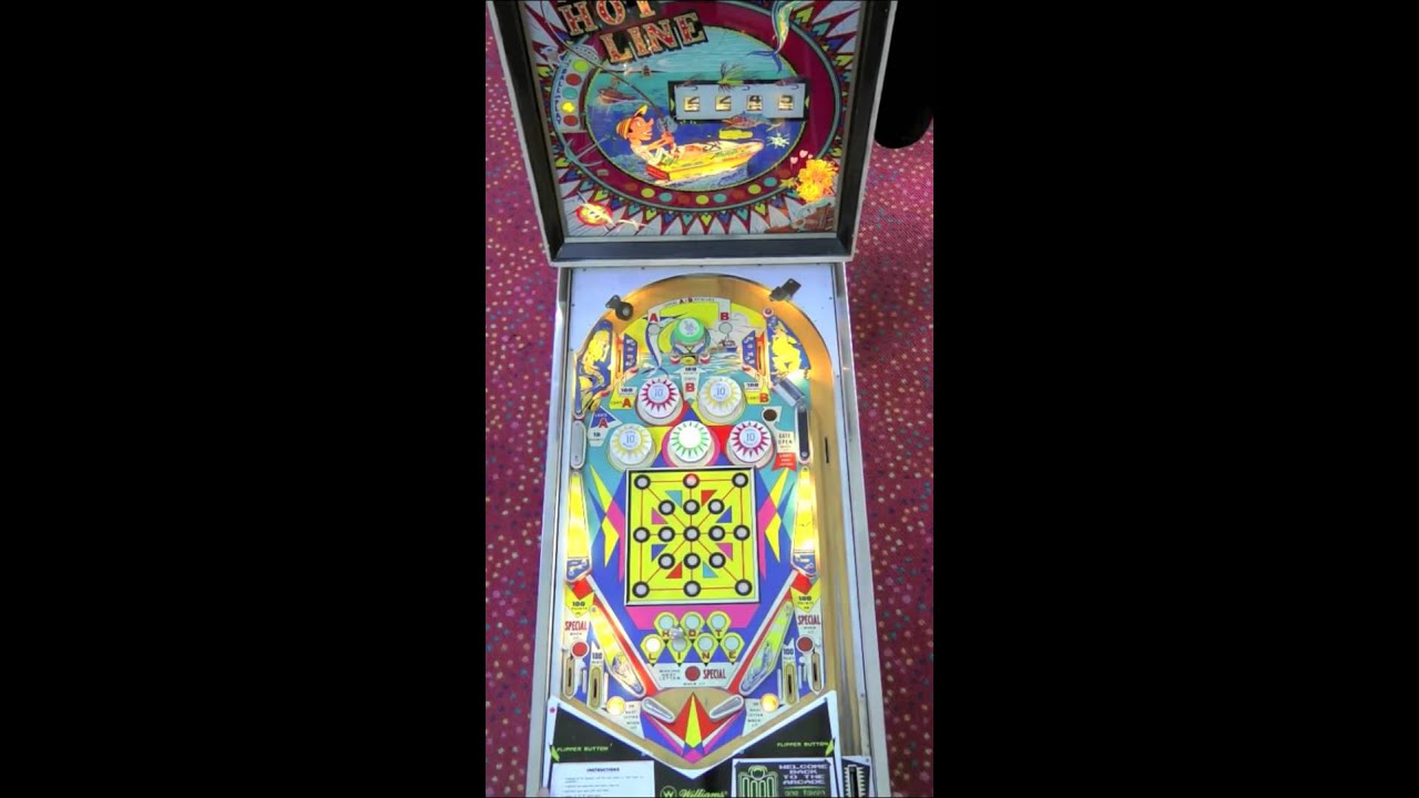 Hot Line Pinball Gameplay