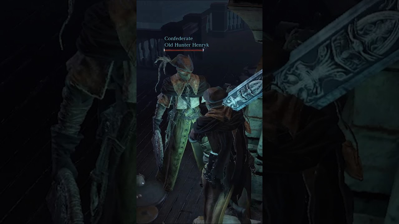 My Bloodborne Twin Just Made This Impossible #gaming #challenge #bloodbornepc