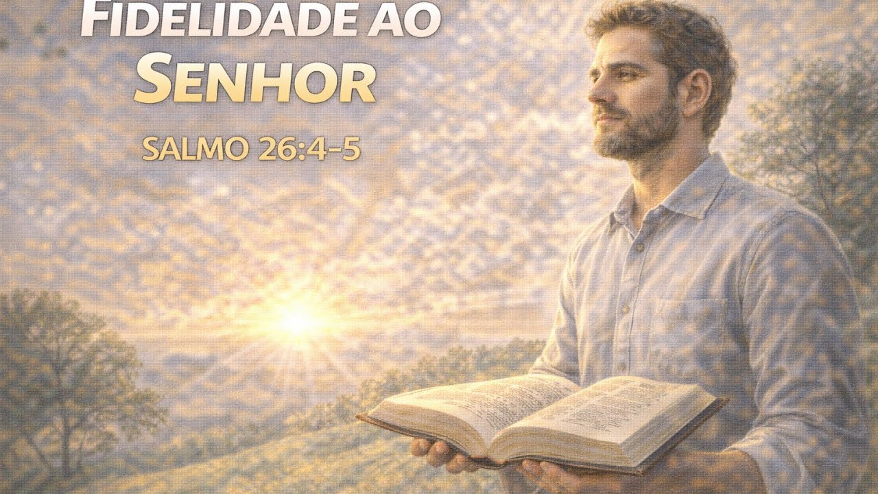 CANAL MEDITAÇÕES BÍBLICAS - FIDELIDADE A DEUS. SALMO 26:4-5.