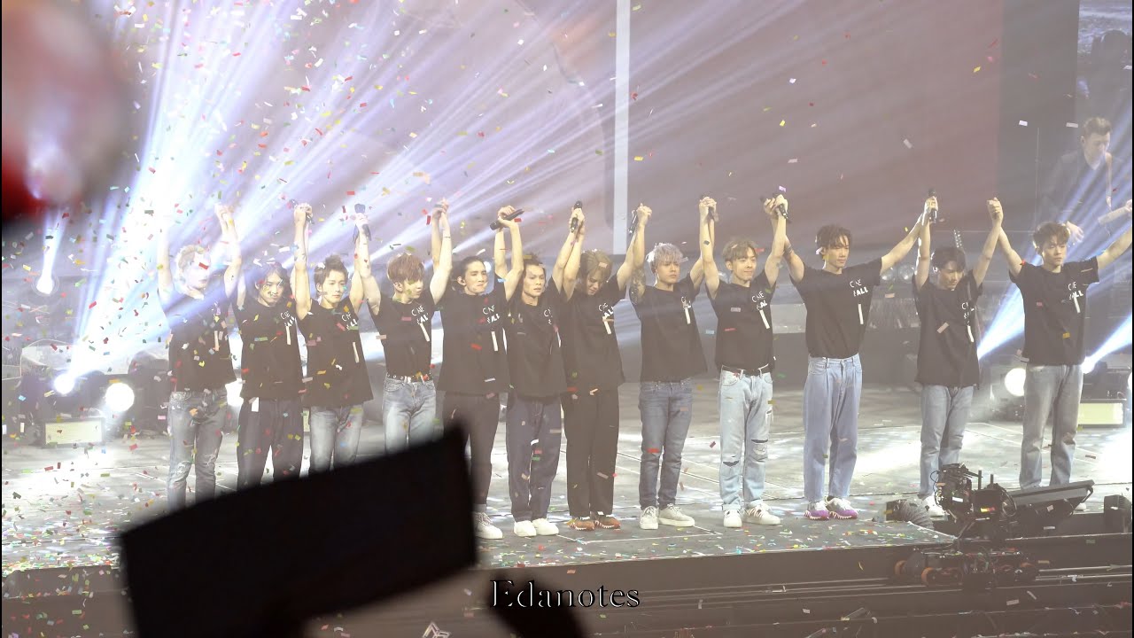 MIRROR - 尾場完整感言 + OND AND ALL + 謝幕 @One And All live 2021演唱會[4K/呂爵安Edan focus Fancam]